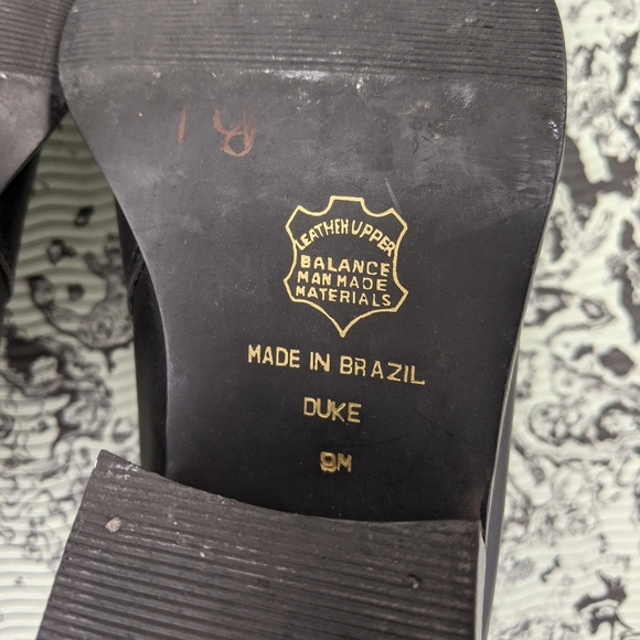 Vintage leather ankle boots - Picture 9 of 10